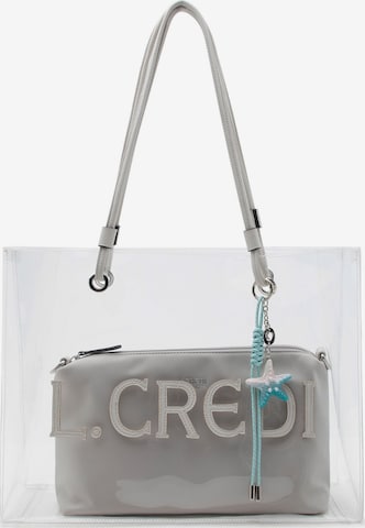Borsa a spalla 'Reja ' di L.CREDI in grigio: frontale