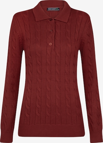 Pull-over Felix Hardy en rouge : devant