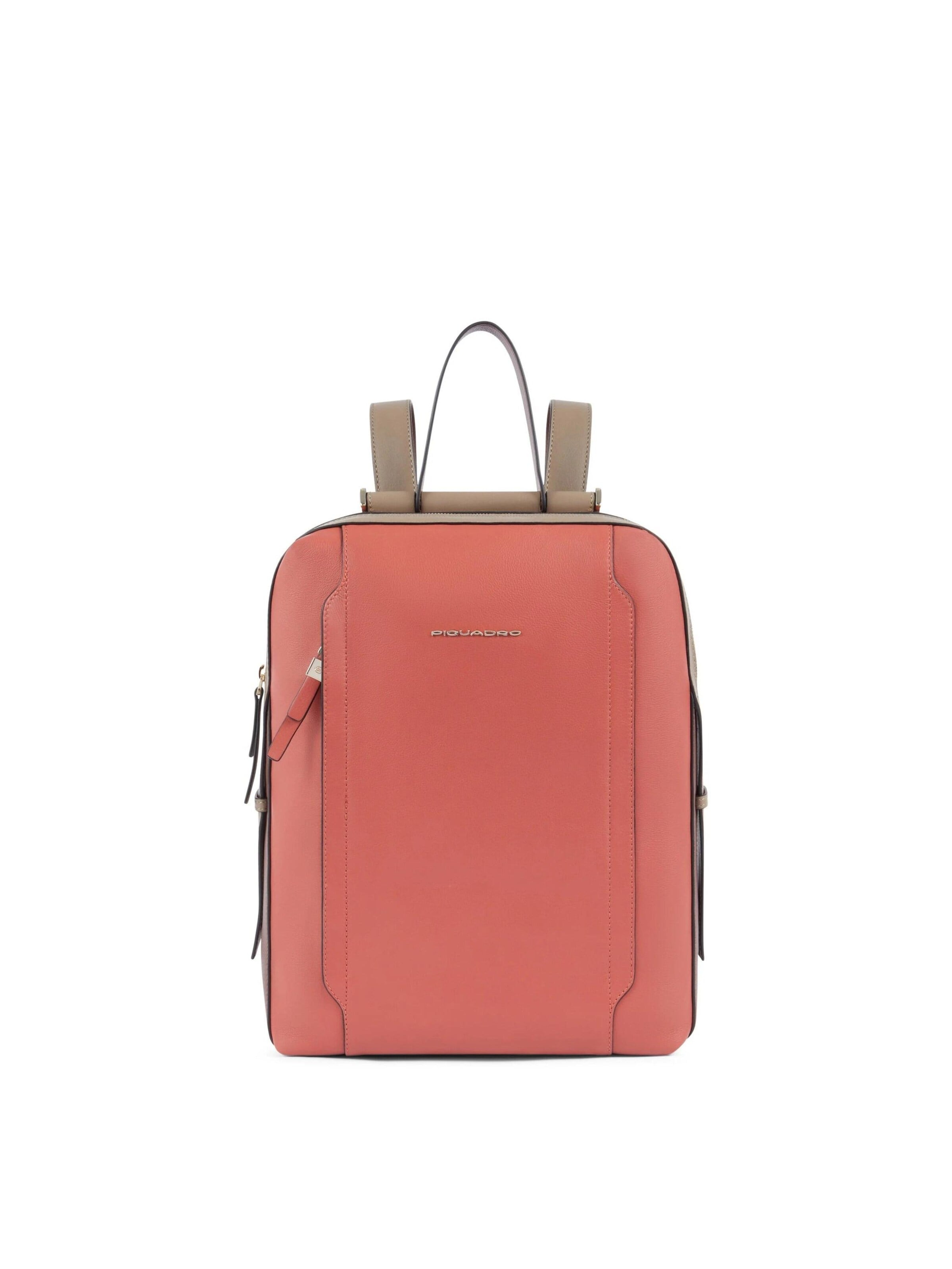 Sac à dos Piquadro en orange : devant