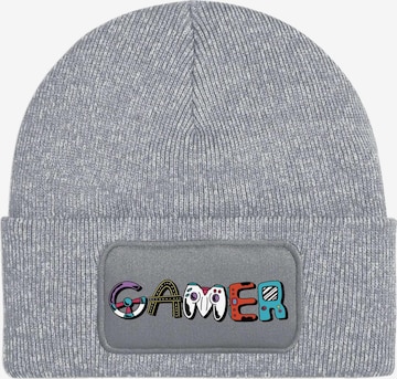 Youth Designz Beanie 'Gamer' in Grey: front