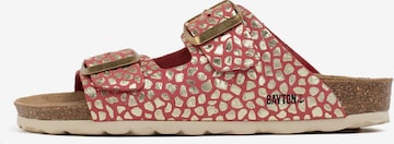 Bayton Sandal 'Atlas' i röd: framsida
