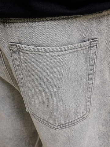 JACK & JONES Voľný strih Džínsy 'JJITony JJOriginal' - Sivá