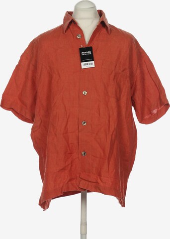 SIGNUM Button Up Shirt in L in Orange: front