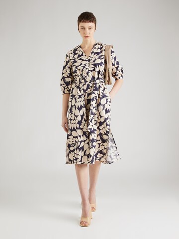 SEIDENSTICKER Kleid 'Schwarze Rose' in Blau