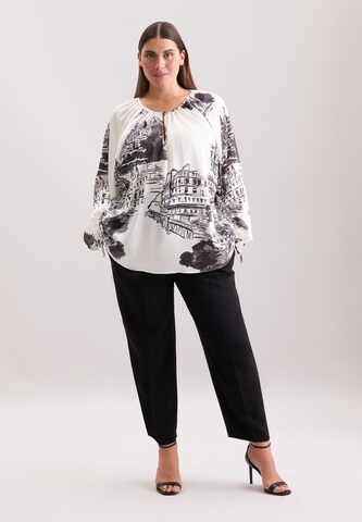 Chemisier SEIDENSTICKER en blanc