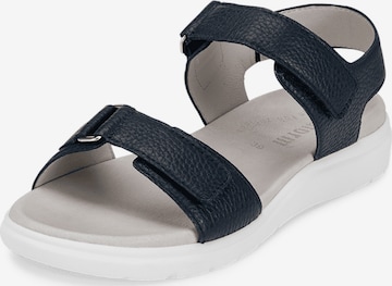 VITAFORM Strap Sandals in Blue: front