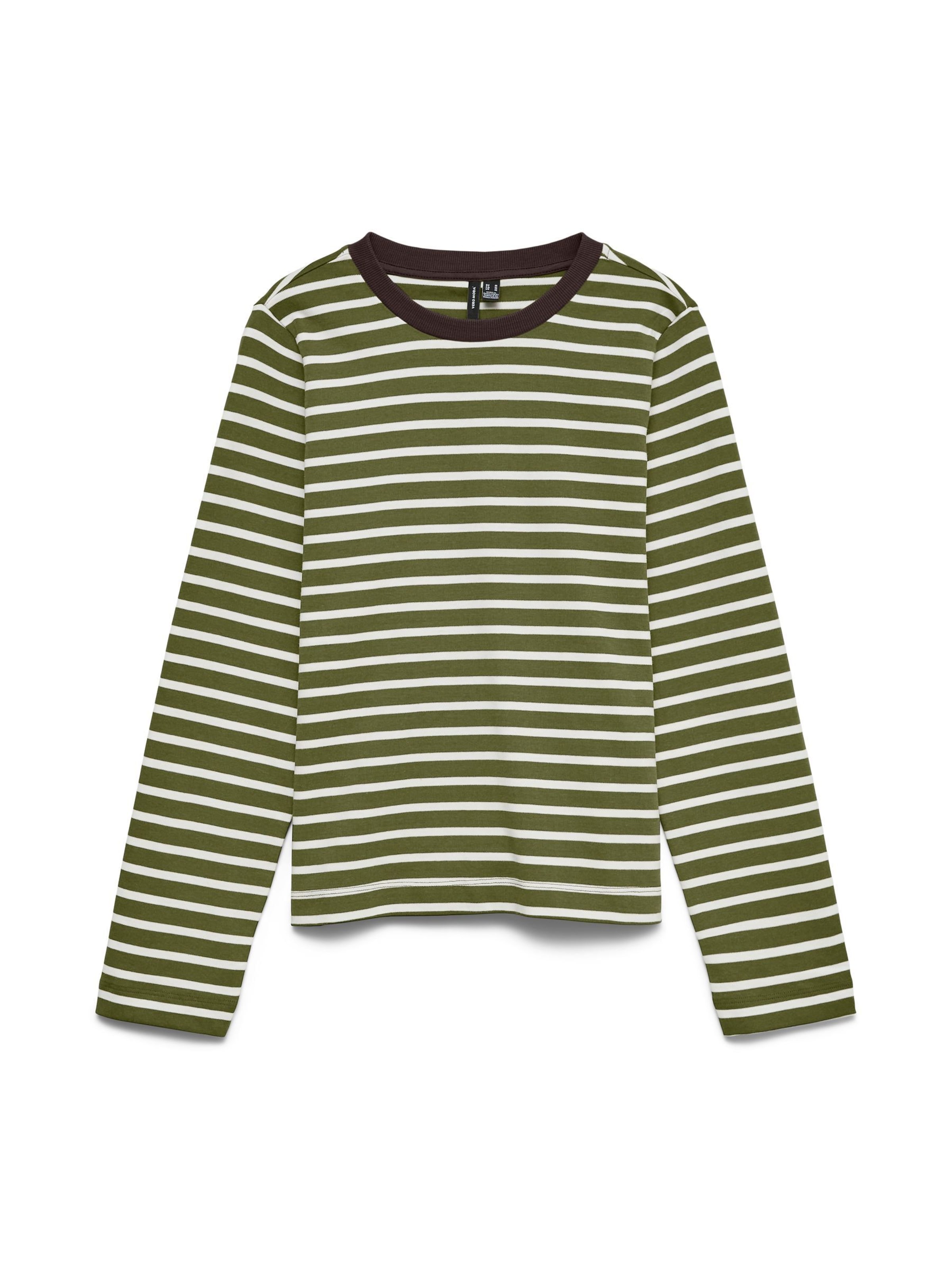 VERO MODA Shirt 'BOPHA' in Green: front