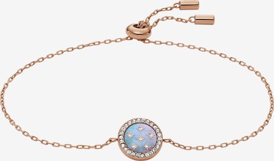 FOSSIL Rannekoru 'Merrit' värissä vaaleansininen / roseekulta / läpinäkyvä, Tuotenäkymä