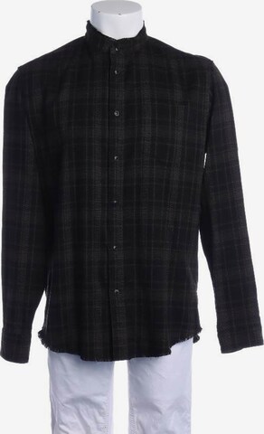 DRYKORN Button Up Shirt in M in Black: front