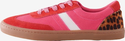 Sportbačiai be auliuko iš Next, spalva – ruda / rožinė / raudona / balta, Prekių apžvalga