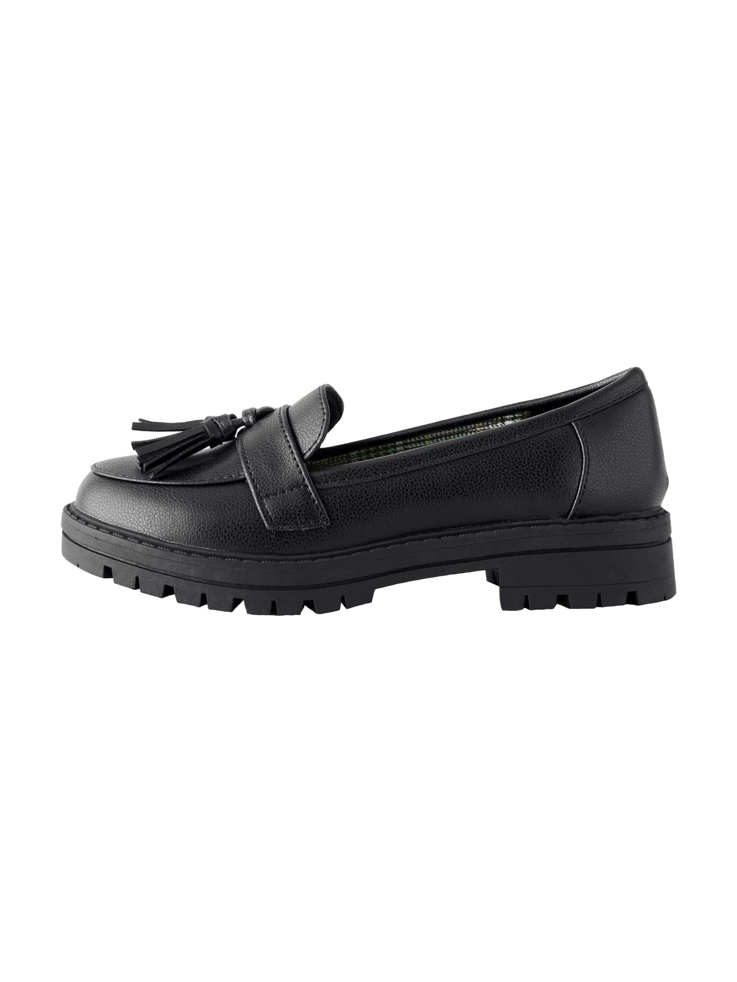 Next Lage schoen in Zwart: voorkant