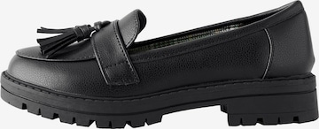 Next Slipper in Schwarz: Vorderseite