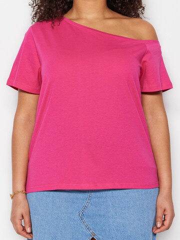 Trendyol Curve - Camiseta en rosa