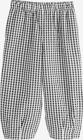 Next Tapered Housut värissä musta: etupuoli