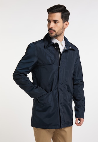 DreiMaster Klassik Between-Seasons Coat in Blue: front