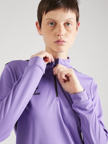 Hummel - Sweatshirt de desporto 'AUTHENTIC' em roxo