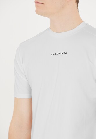 Maglia funzionale 'Loker' di ENDURANCE in bianco
