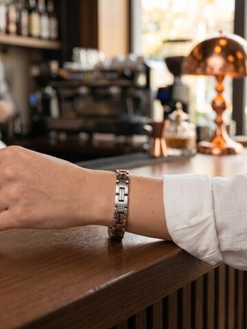 Holzwerk - Pulsera 'BEVERSEE' en plata: frente