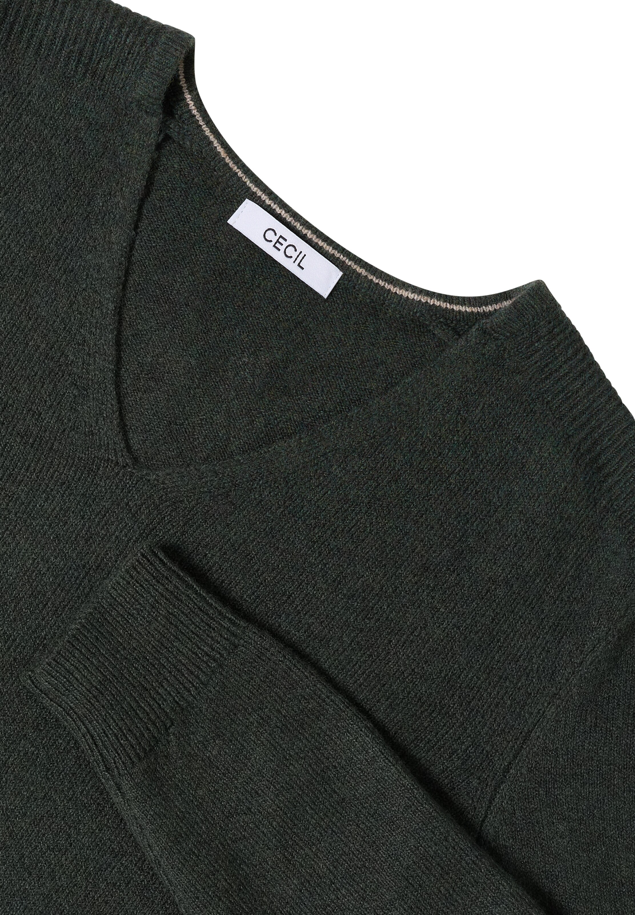 CECIL Pullover in Grün