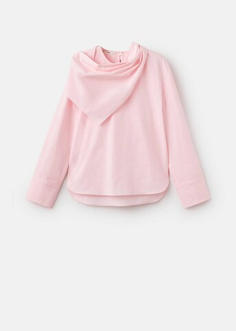 MANGO Bluse 'Lombda' in Pink