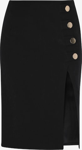 Jupe 'Festive' faina en noir : devant