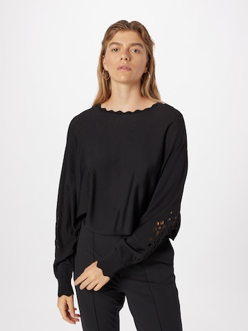 TAIFUN - Pullover em preto: frente