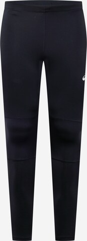 Skinny Pantaloni sportivi di ASICS in nero: frontale