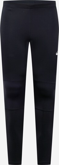 ASICS Športne hlače | črna / bela barva, Prikaz izdelka