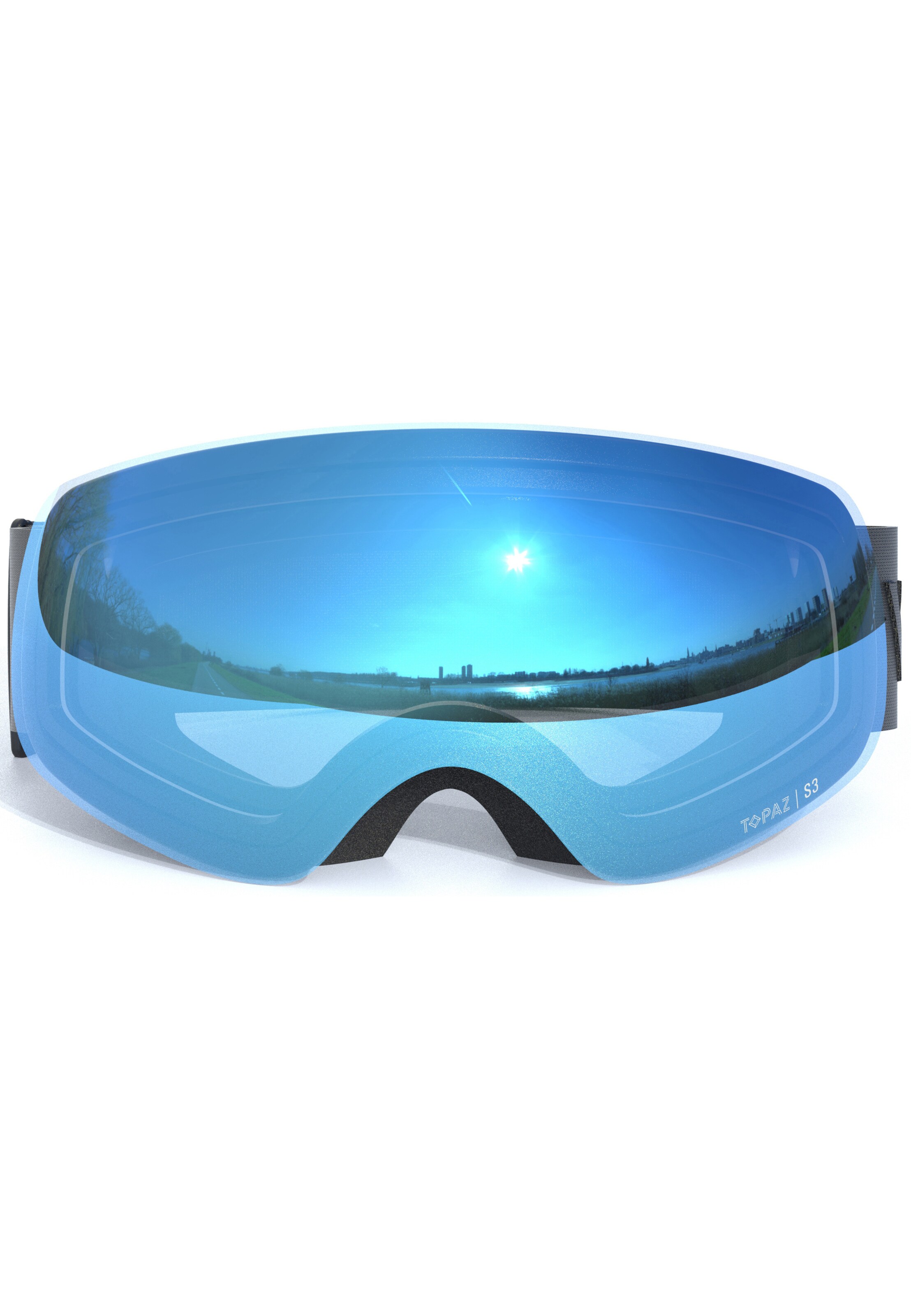 Whistler Skibrille 'Sorlin Topaz jr.' in Schwarz