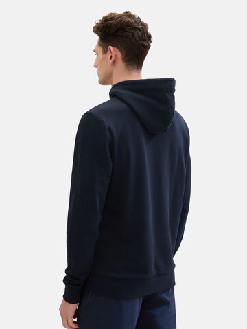 TOM TAILOR Sweatshirt i blå