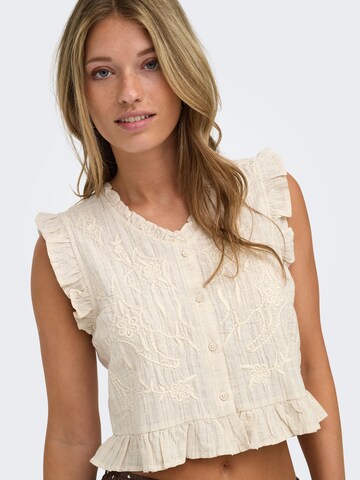 Camicia da donna 'ONLEllie' di ONLY in beige
