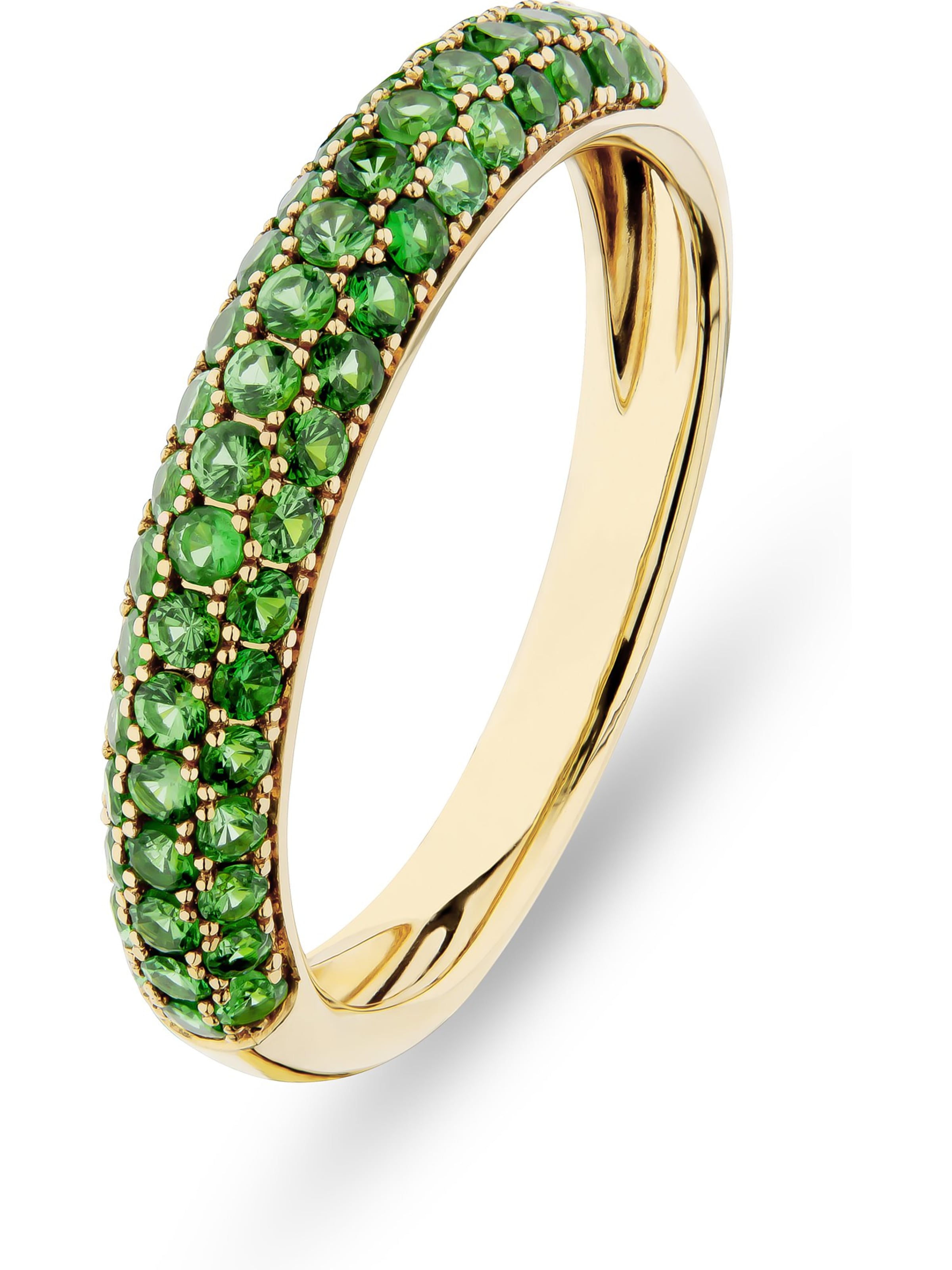 GUIA Ring in Grün: Vorderseite