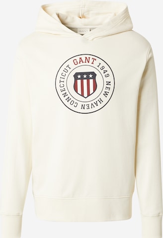 GANT Суичър в бежово: отпред