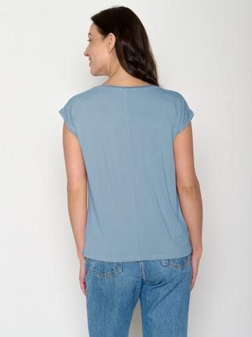 T-shirt 'Timid Basic' GREENBOMB en bleu