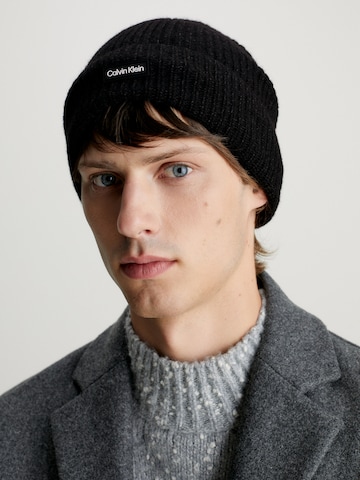 melns Calvin Klein Cepure 'Daddy': no priekšpuses