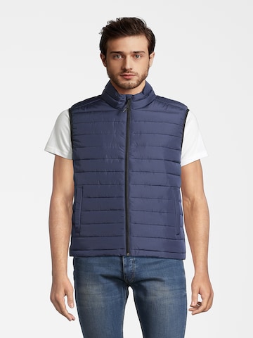 Gilet AÉROPOSTALE en bleu : devant