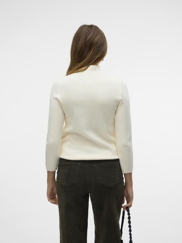 VERO MODA Trui 'Gold' in Beige