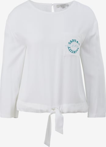 comma casual identity - Blusa en blanco: frente