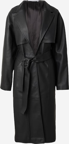 Calvin Klein Between-seasons coat in Black: front