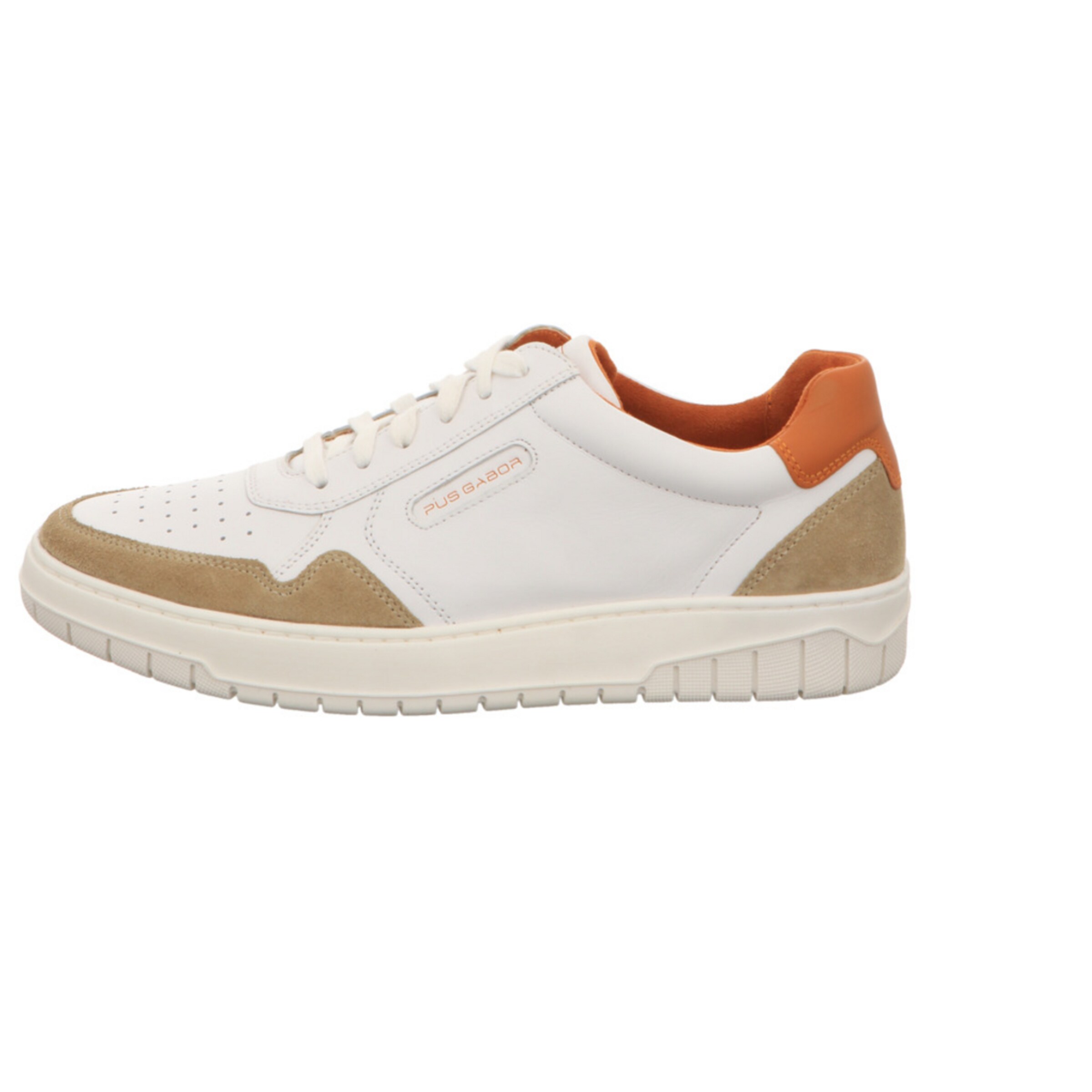 Pius Gabor Sportieve veterschoen in Wit