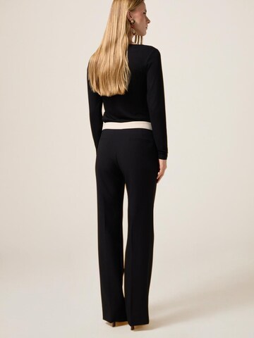 oltre - Ropa ancha Pantalón en negro