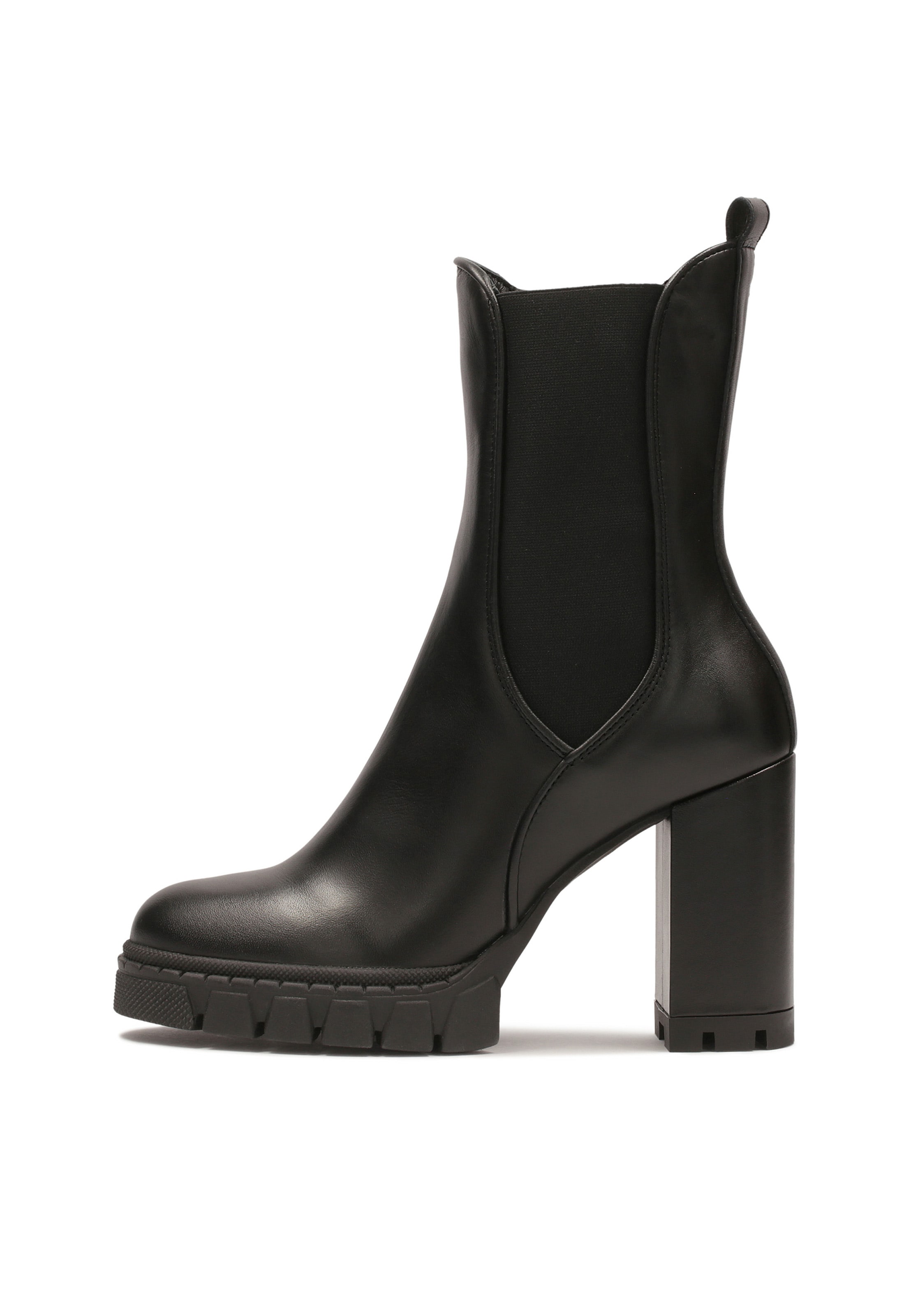 Stivaletto di Kazar in nero: frontale