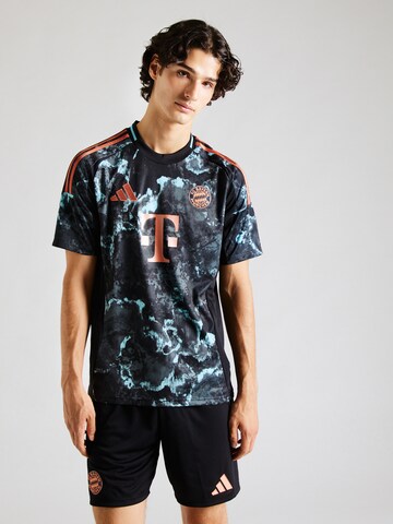 ADIDAS PERFORMANCE Fodboldtrøje 'FC Bayern München 24/25' i sort: forside