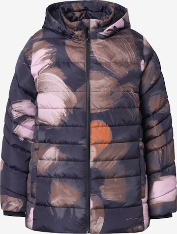 Ulla Popken Winter jacket in Black: front