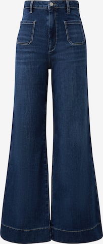 Wide Leg Jean QS en bleu : devant