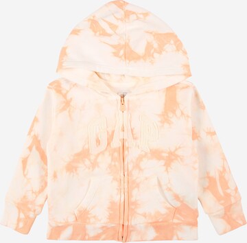 GAP Sweatjacke in Orange: predná strana