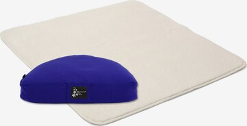 YOGISTAR.COM Mat 'Calm Edition - Meditation Natur' in Blue: front