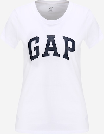 Gap Petite Tričko – bílá: přední strana