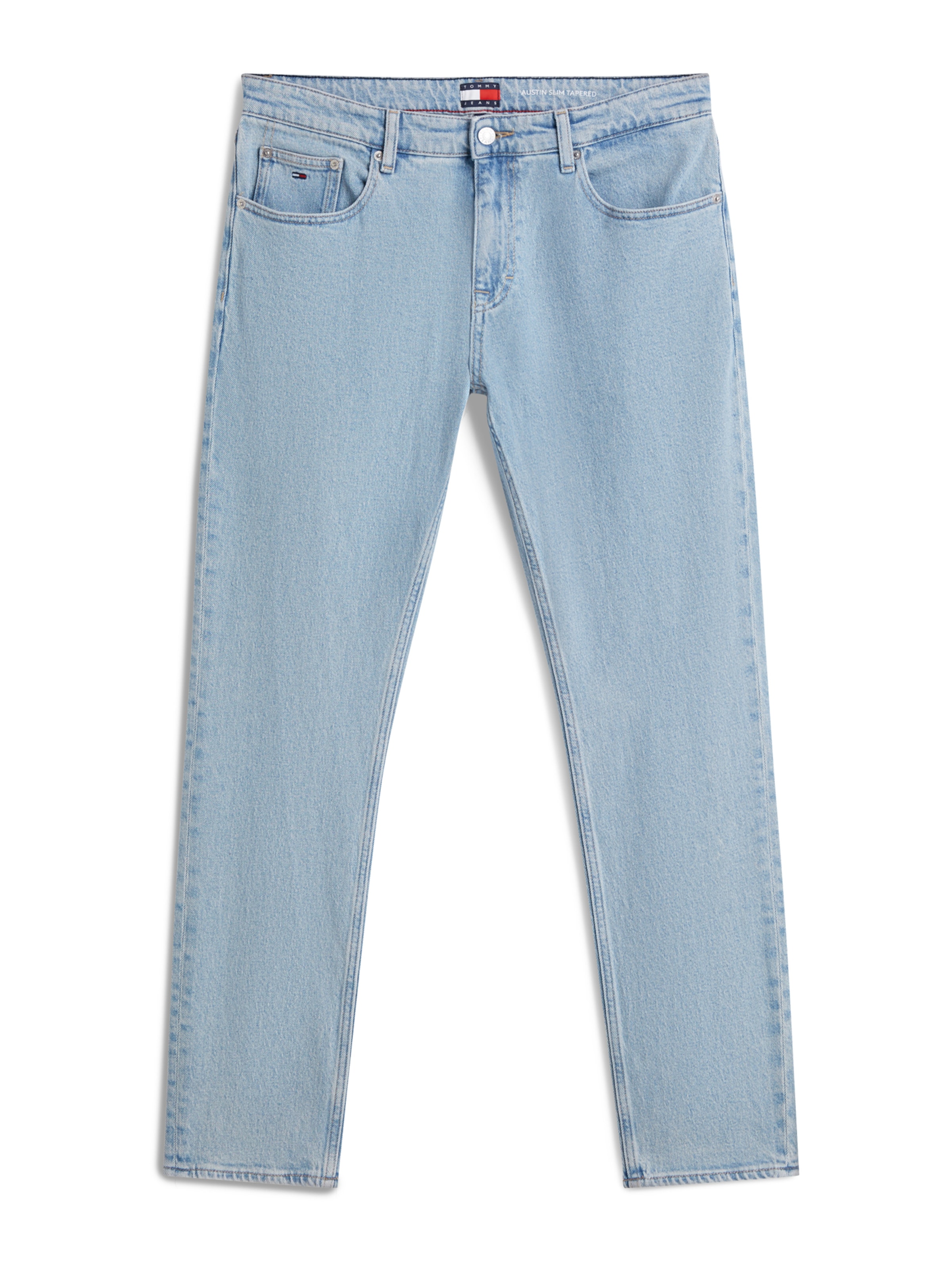 Tommy Jeans Regular Farkut 'AUSTIN' värissä sininen: etupuoli