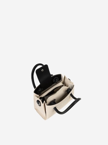 VALENTINO Nákupní taška 'Valentino Sac Shopping Alexia Summer Naturale / Noir' – béžová
